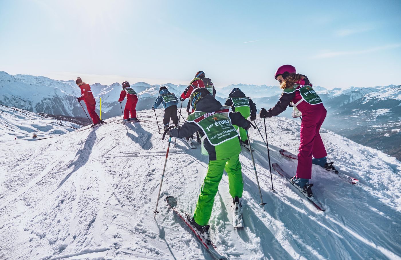 Discover the Arc 1800 ESF ski school!